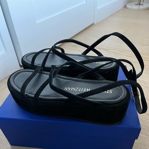 Stuart Weitzman Summerlift Flatform Sandal 7.5
